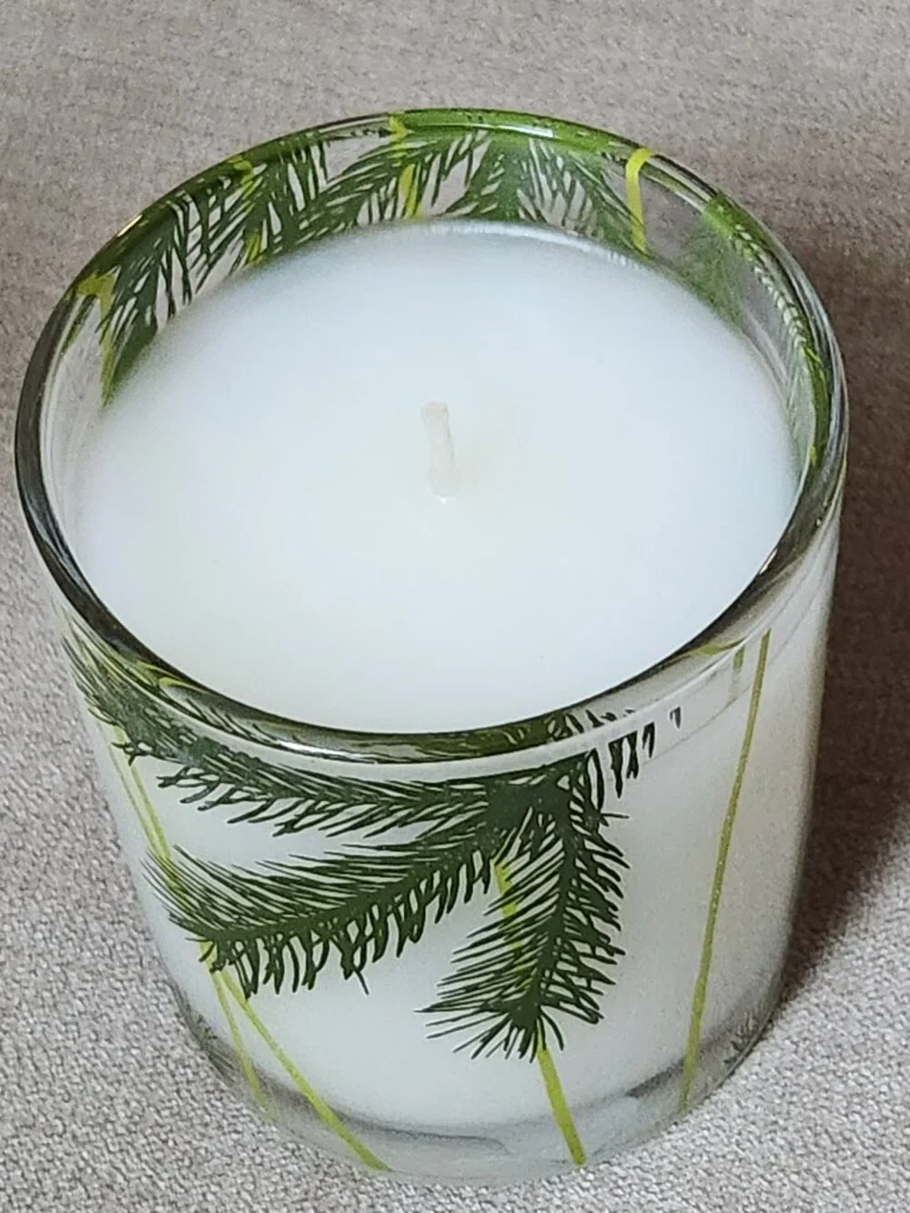 Thymes Frasier Fir Aromatic Glass Jar Candle Winter Christmas 6.5 oz 185 g NEW
